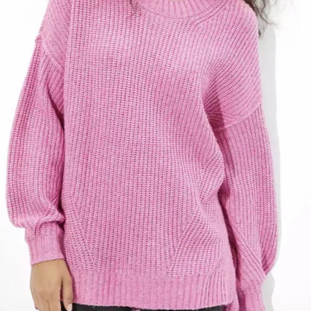 American Eagle Oversized Dreamspun Crew Neck Sweater XS